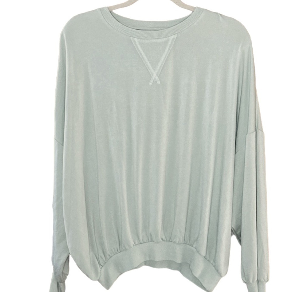 Young Fabulous & Broke | NEW Green Oversized Crewneck Sweatshirt M